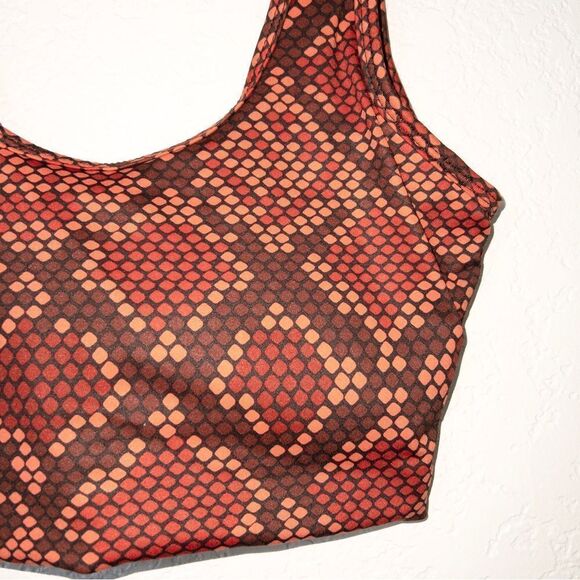 Balance Athletica‎ Red Copperhead Ascend Sports Bra Size Small - Picture 6 of 8